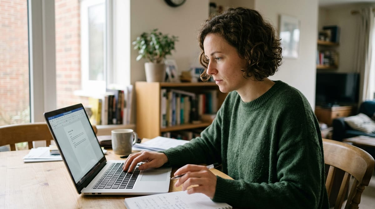 Updating your CV before applying online